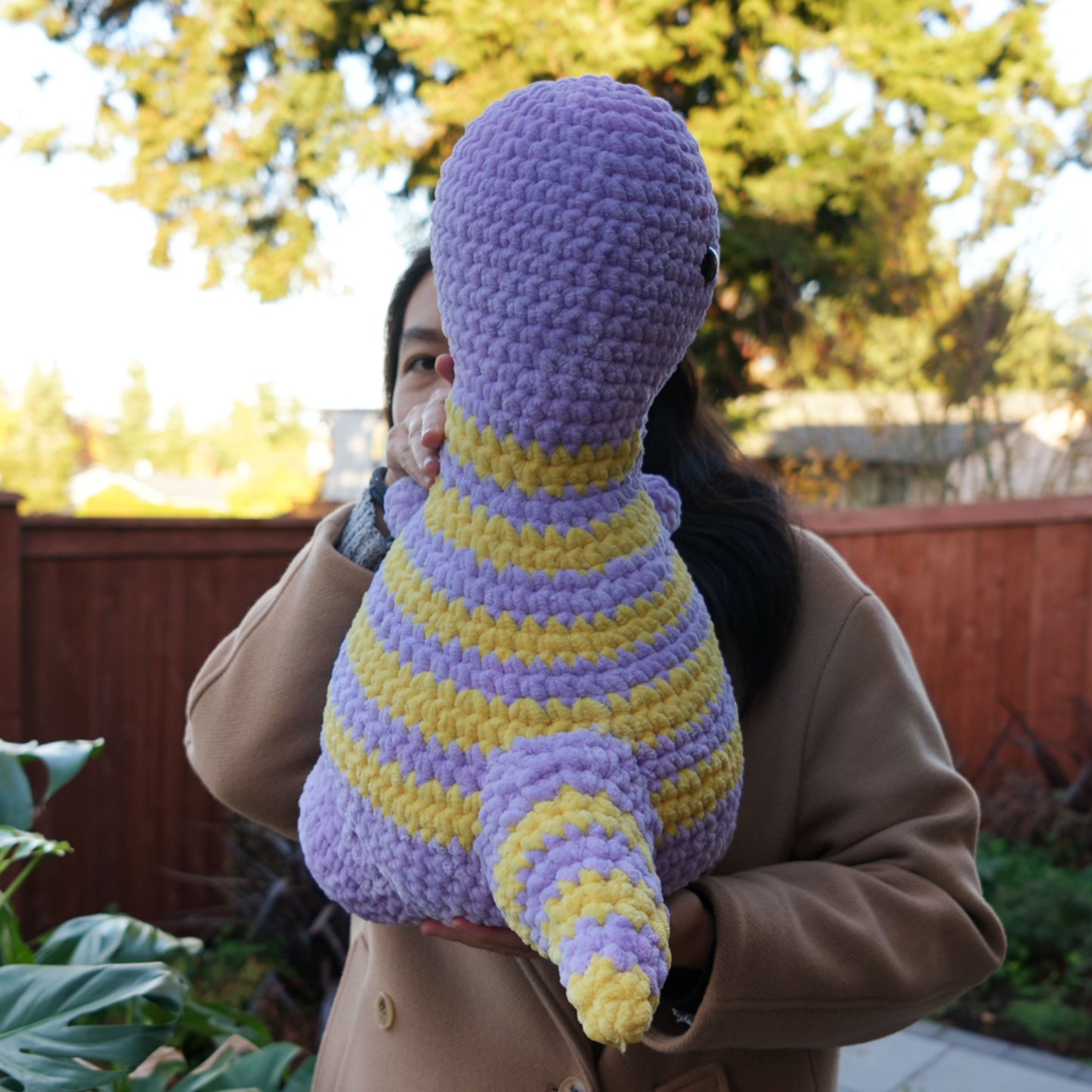 Jumbo Purple Dino