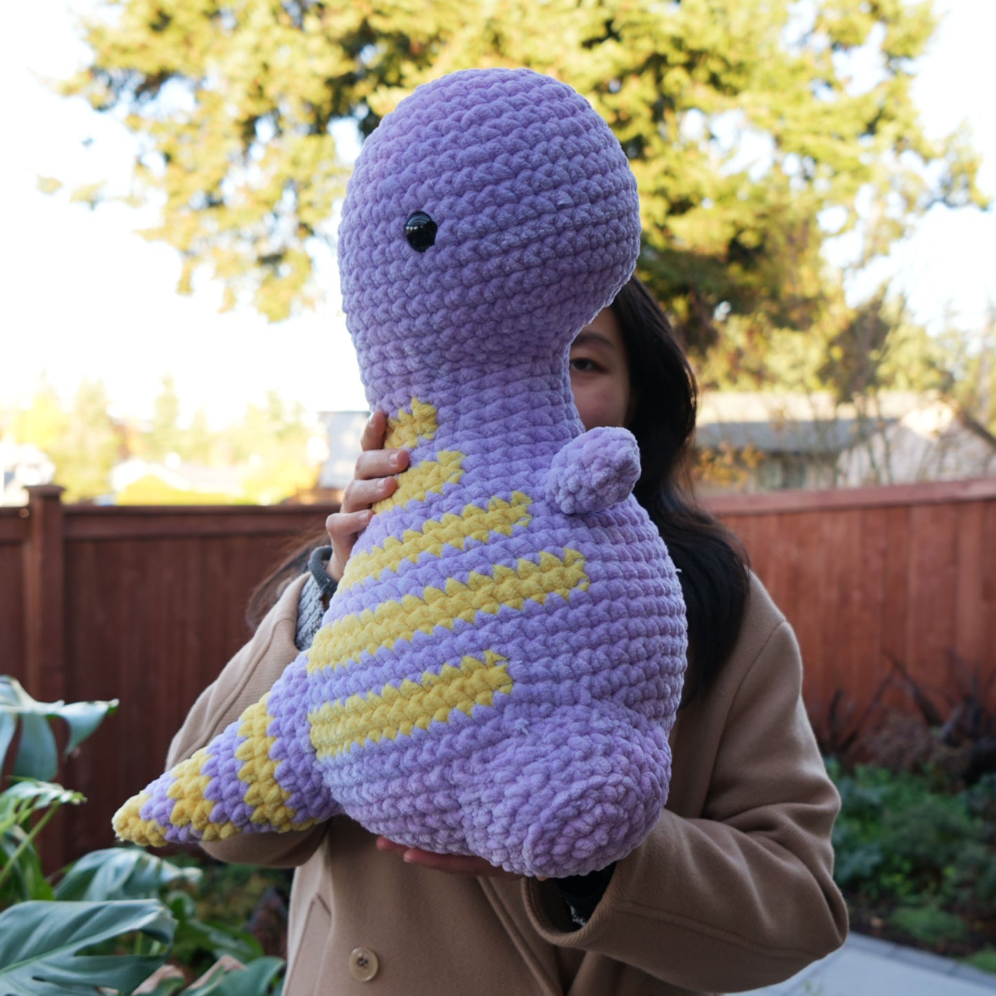 Jumbo Purple Dino