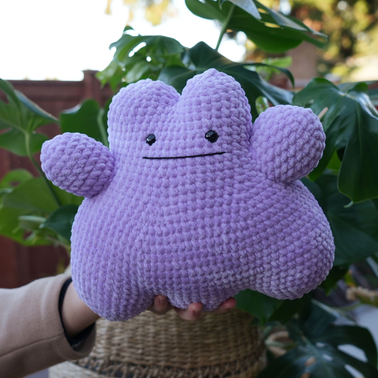 Purple Blob Monster