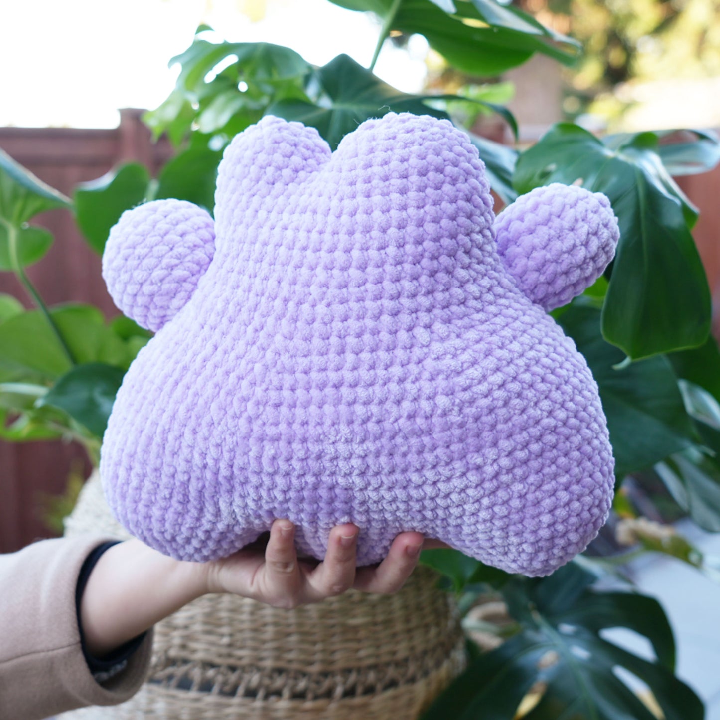Purple Blob Monster