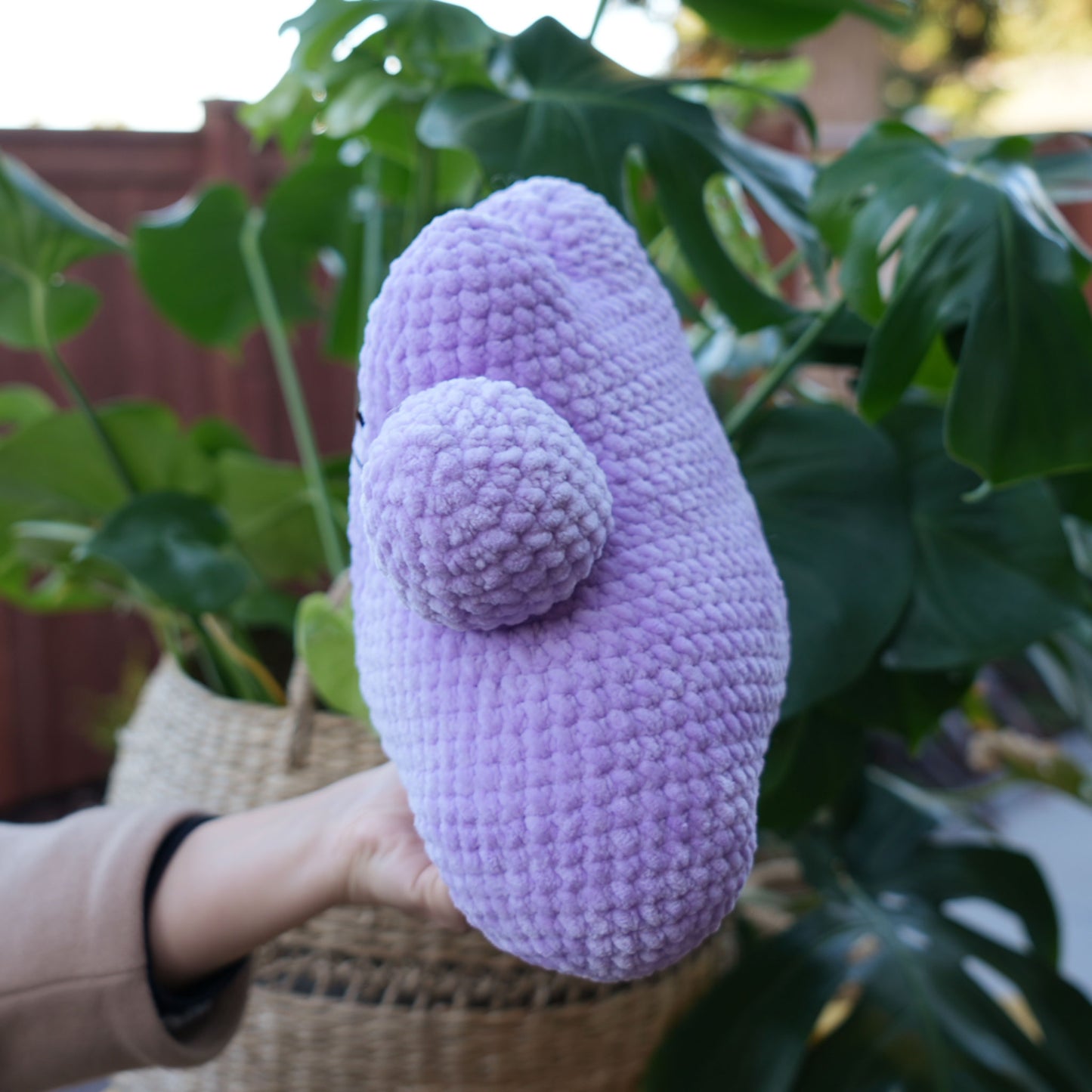 Purple Blob Monster